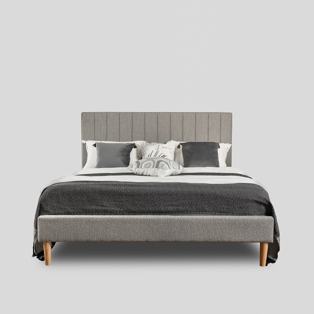 Кровать София серый 160x200 Москва - изображение 1