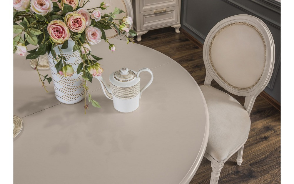 Стол Мокко бежевый круглый Москва - изображение 2