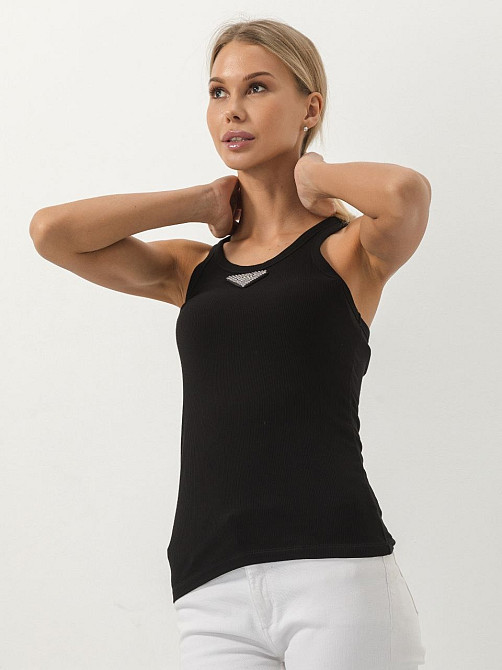 Майка Prado женская черная Химки - изображение 4