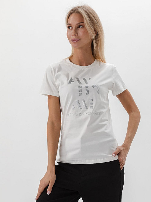 Футболка Armani белая Москва - изображение 3