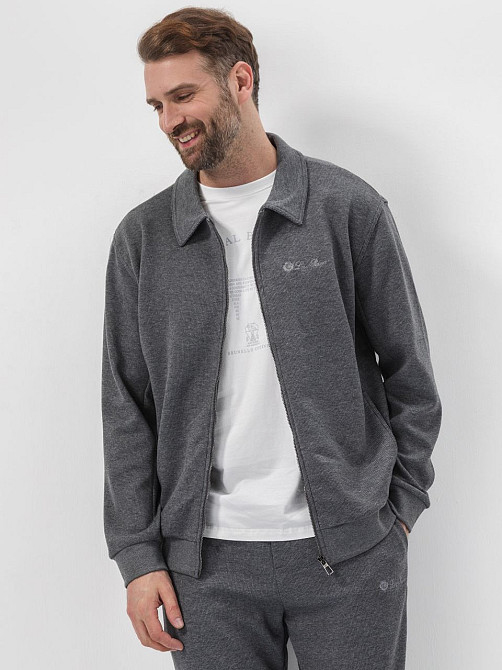 Спортивный костюм Loro Piano серый Москва - изображение 1