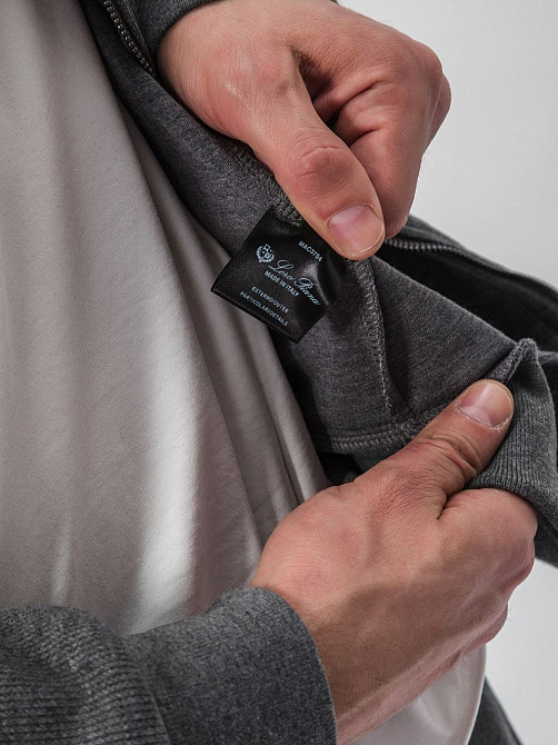 Спортивный костюм Loro Piano серый Москва - изображение 8