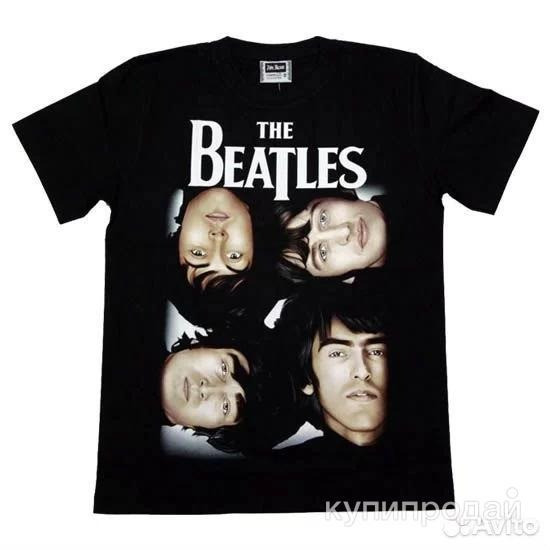 Майка с рисунком Битлов размер 52-54 Новокузнецк - изображение 1