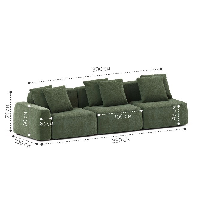 Норд трехмодульный Barsa 814 Москва - изображение 3