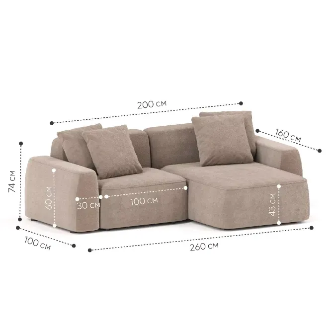 Норд двухмодульный угловой Barsa 819 Москва - изображение 2