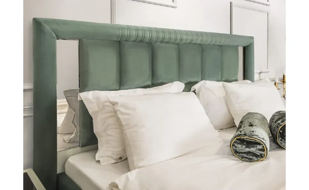 Кровать Замира оливковый 160x200 Москва - изображение 3