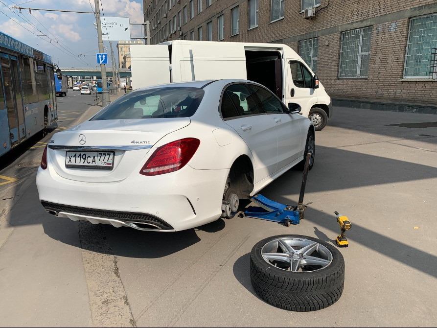 Мобильный круглосуточный шиномонтаж Звенигород - изображение 1